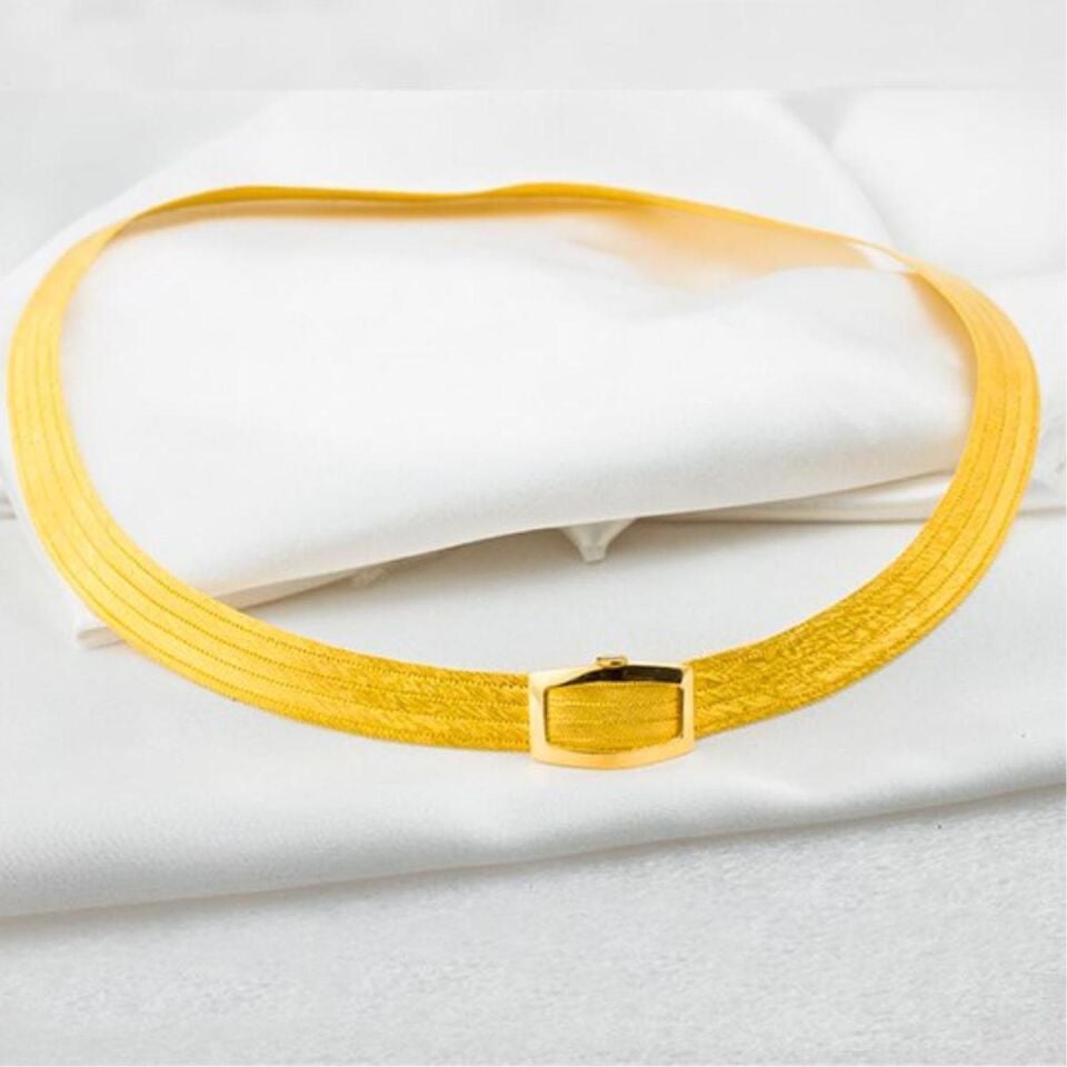 21 Sıralı Taşsız Trabzon Hasır Gümüş Set