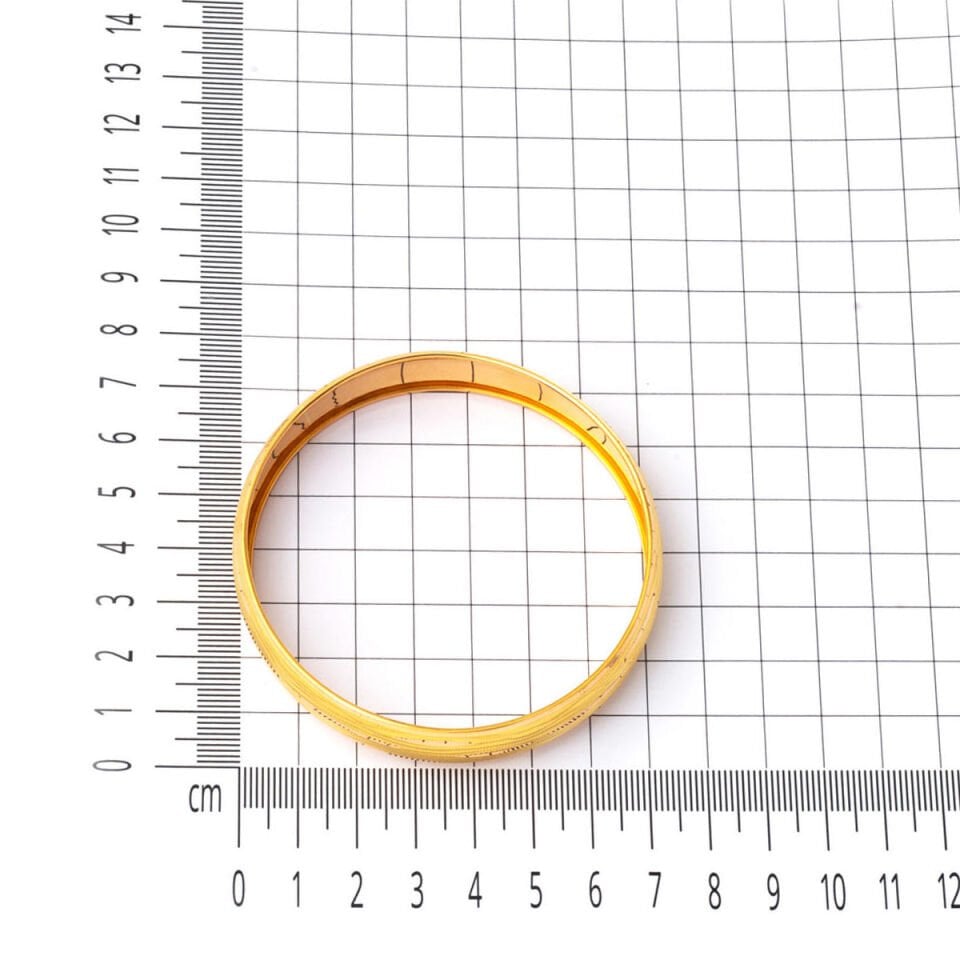 18 gr. 22 Ayar Bilezik Altın (1,5 cm Enli)