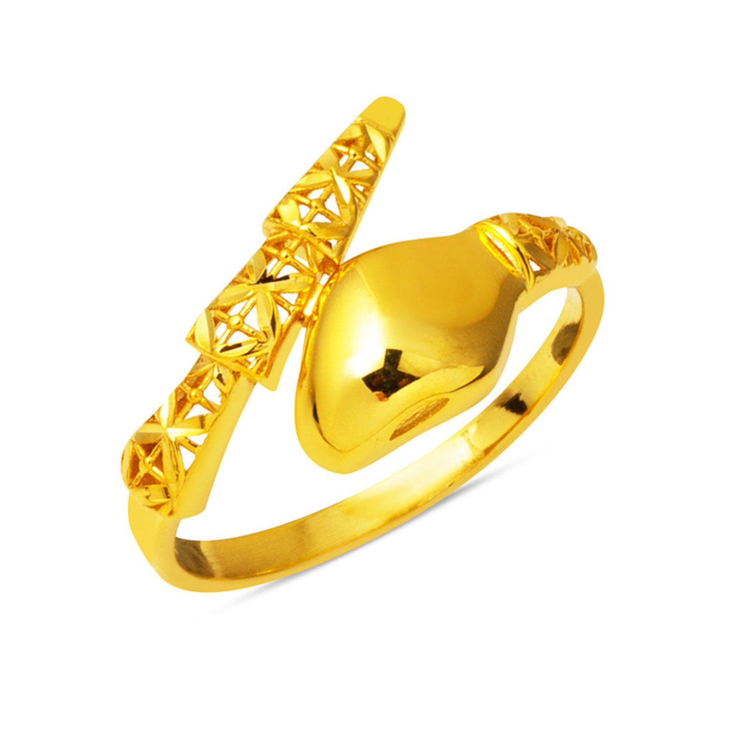 Yılan Tasarım İtalyan 22 Ayar Yüzük