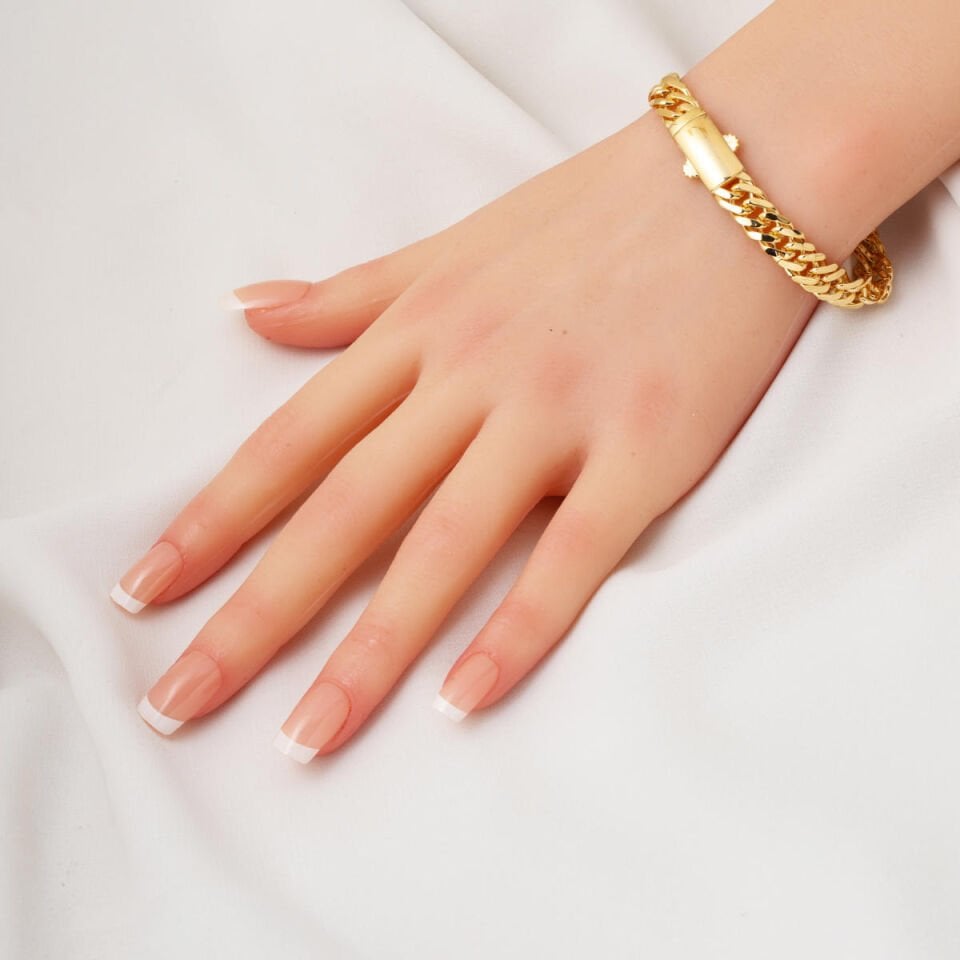 Süzme Gurmet Taşsız Altın Bileklik