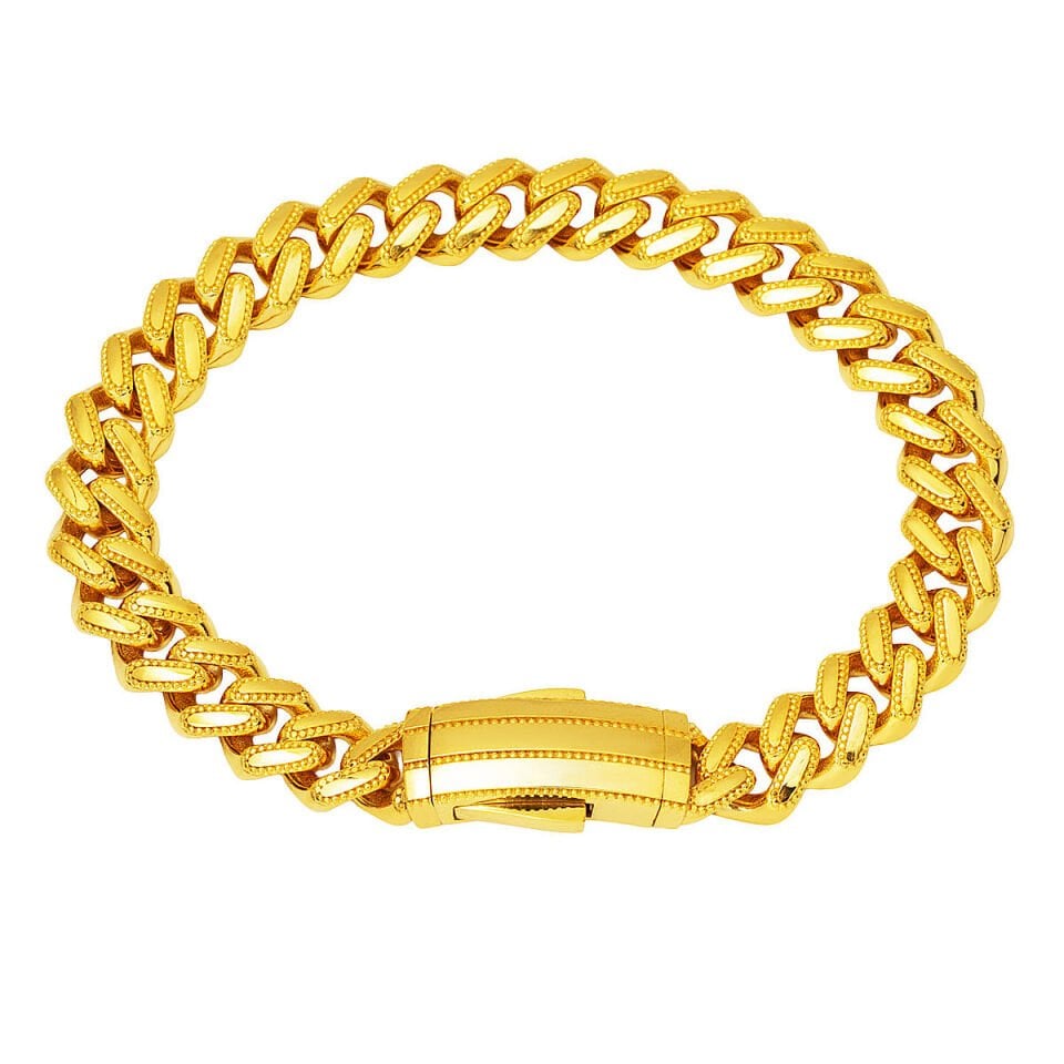 14 Ayar Altın Kemerli Gurmet Bileklik