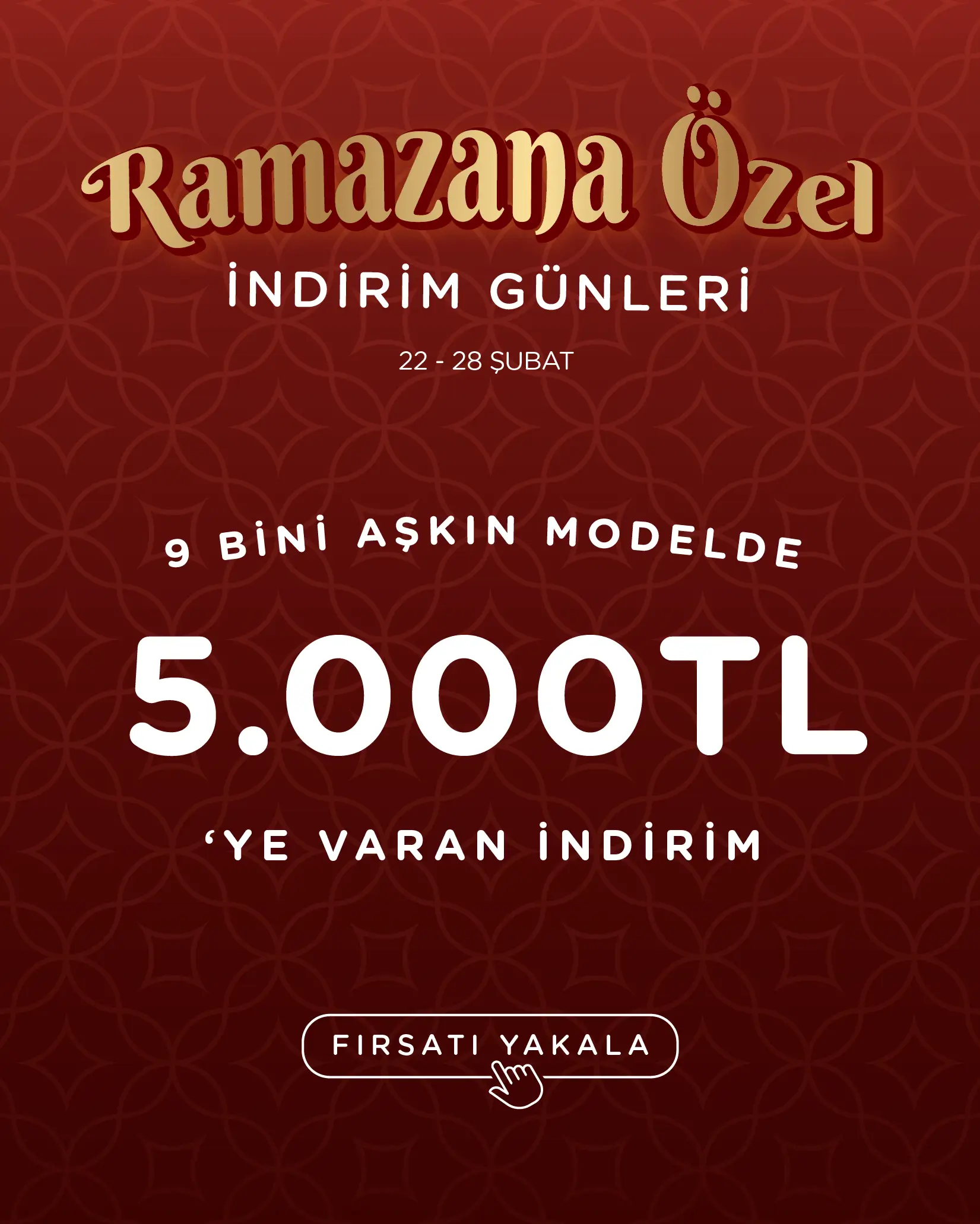 5000TL'ye Varan İndirim Fırsatları