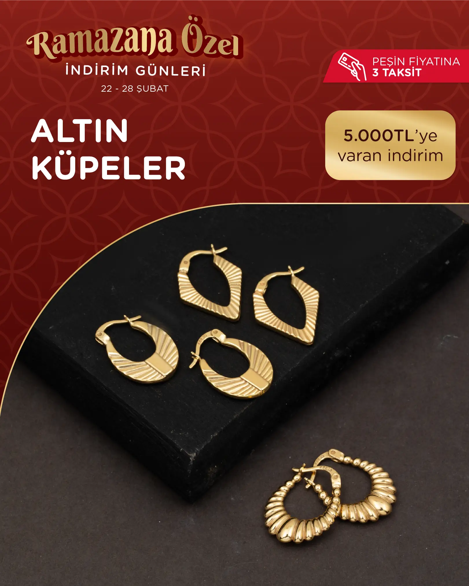 Altın Küpe Modelleri Ve Fiyatları