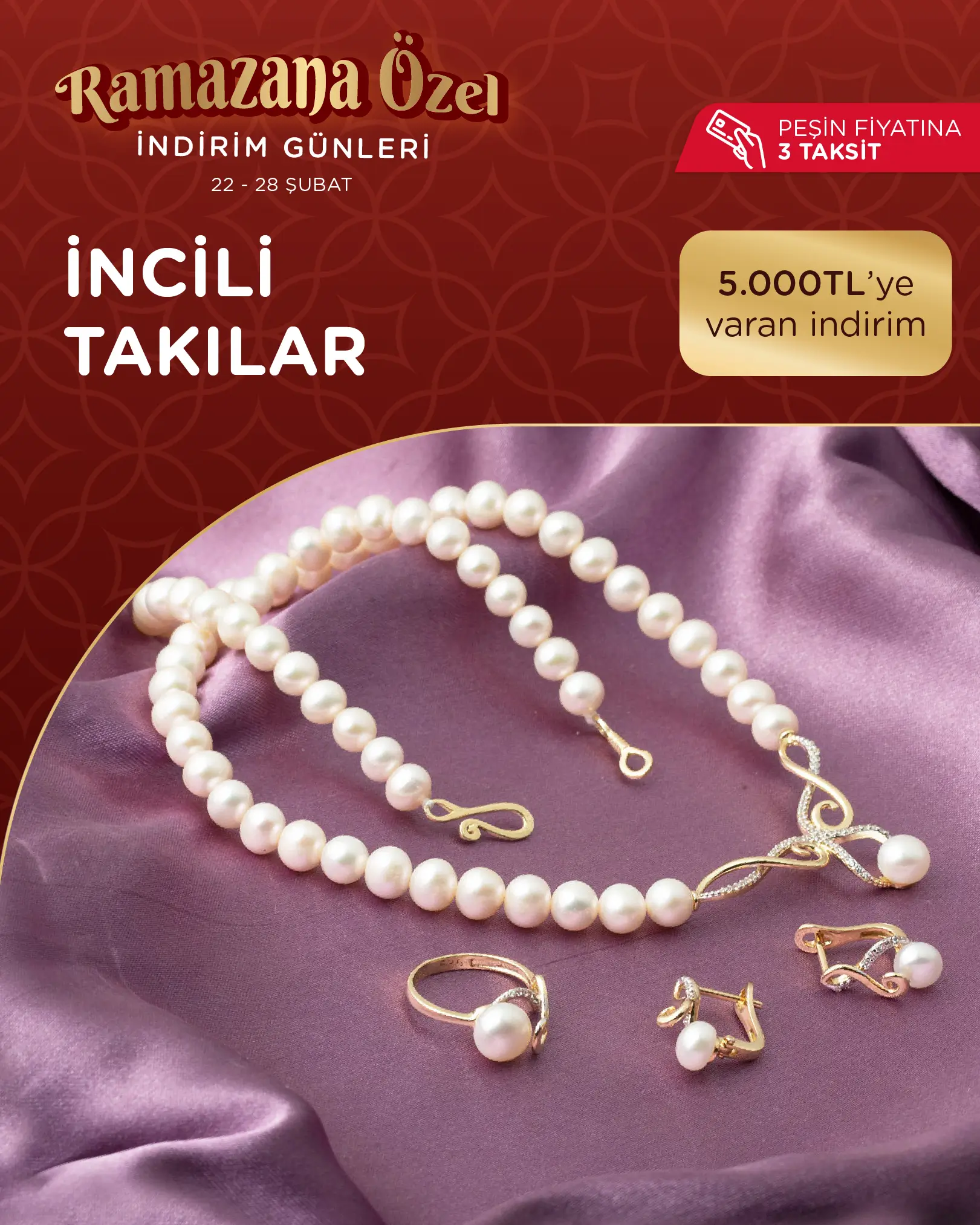 İncili Altın Takılar Ve Fiyatları