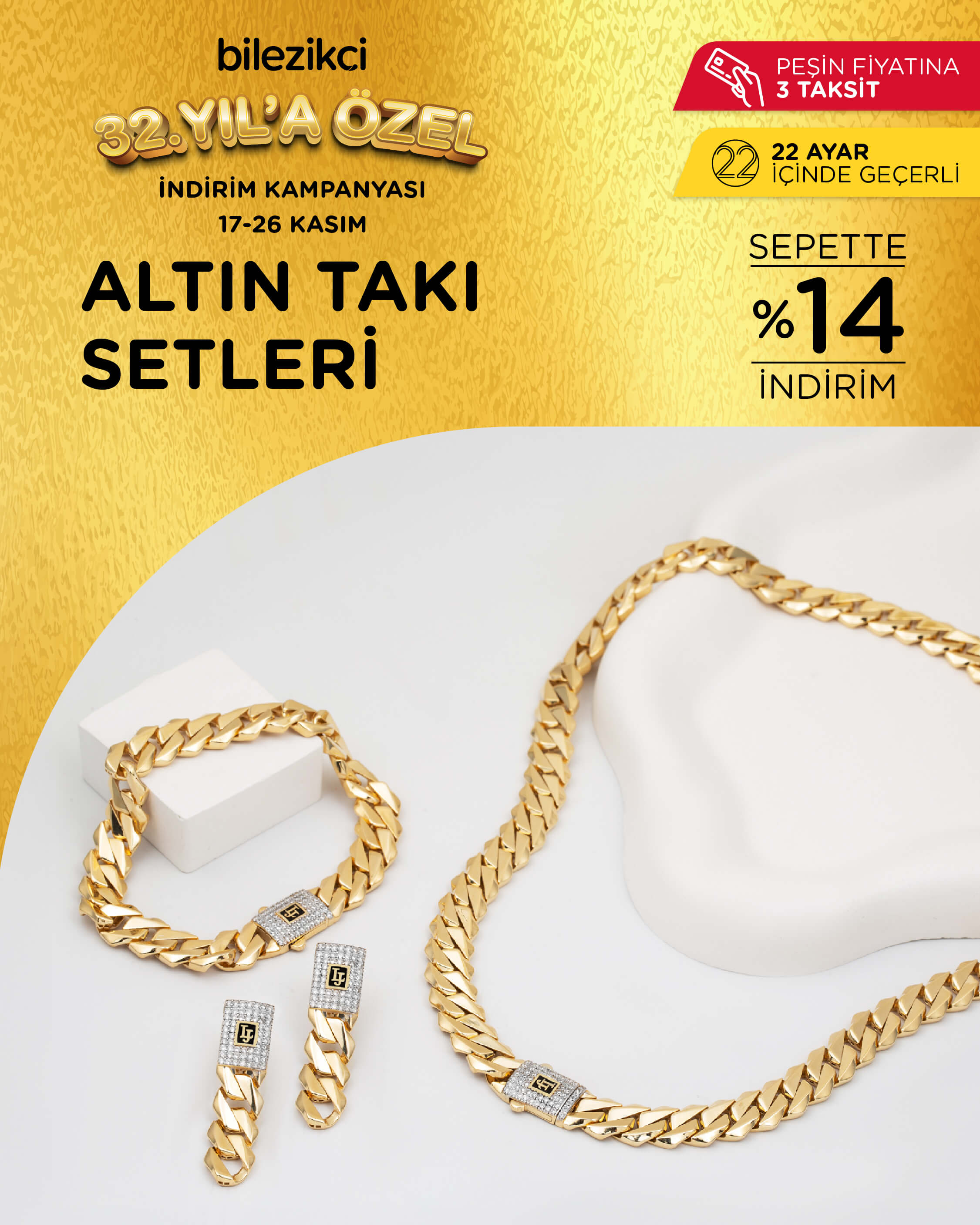 indirimli altın takı seti modelleri ve fiyatları