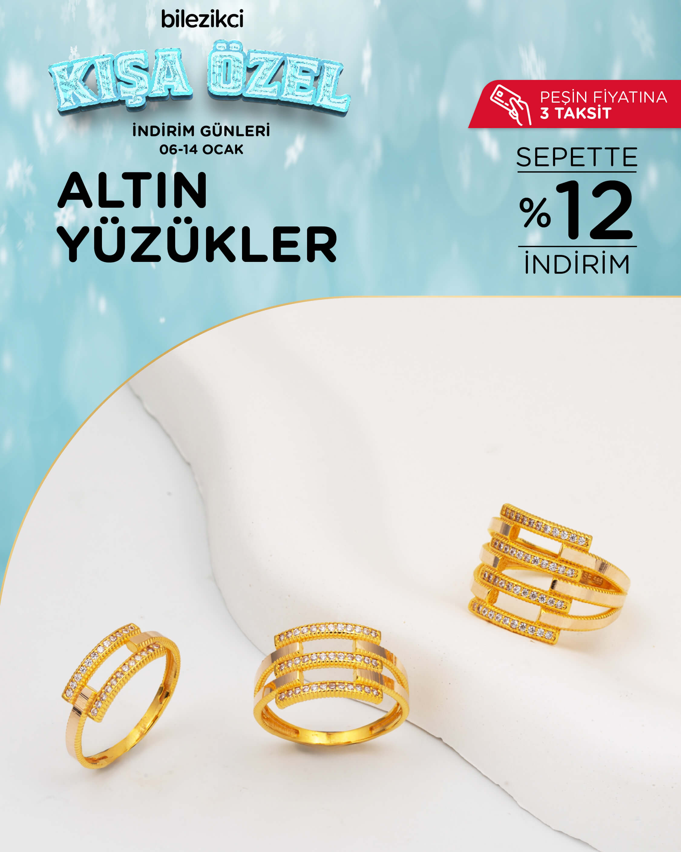 kışa özel indirimli yüzük modelleri