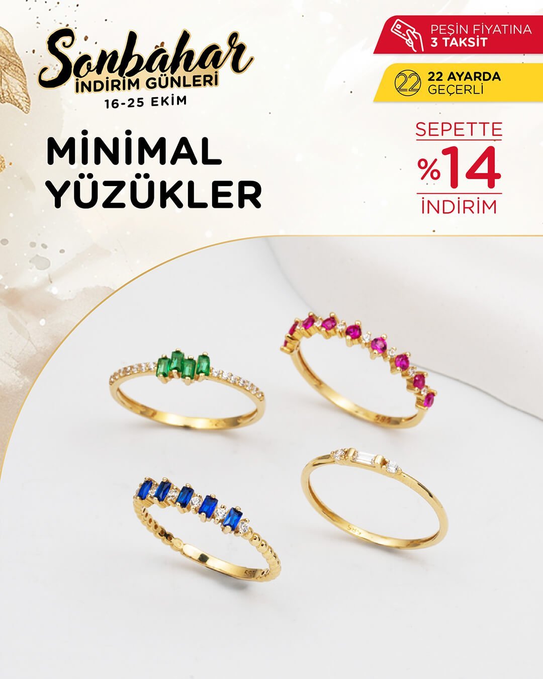 minimal altın yüzük modelleri ve fiyatları