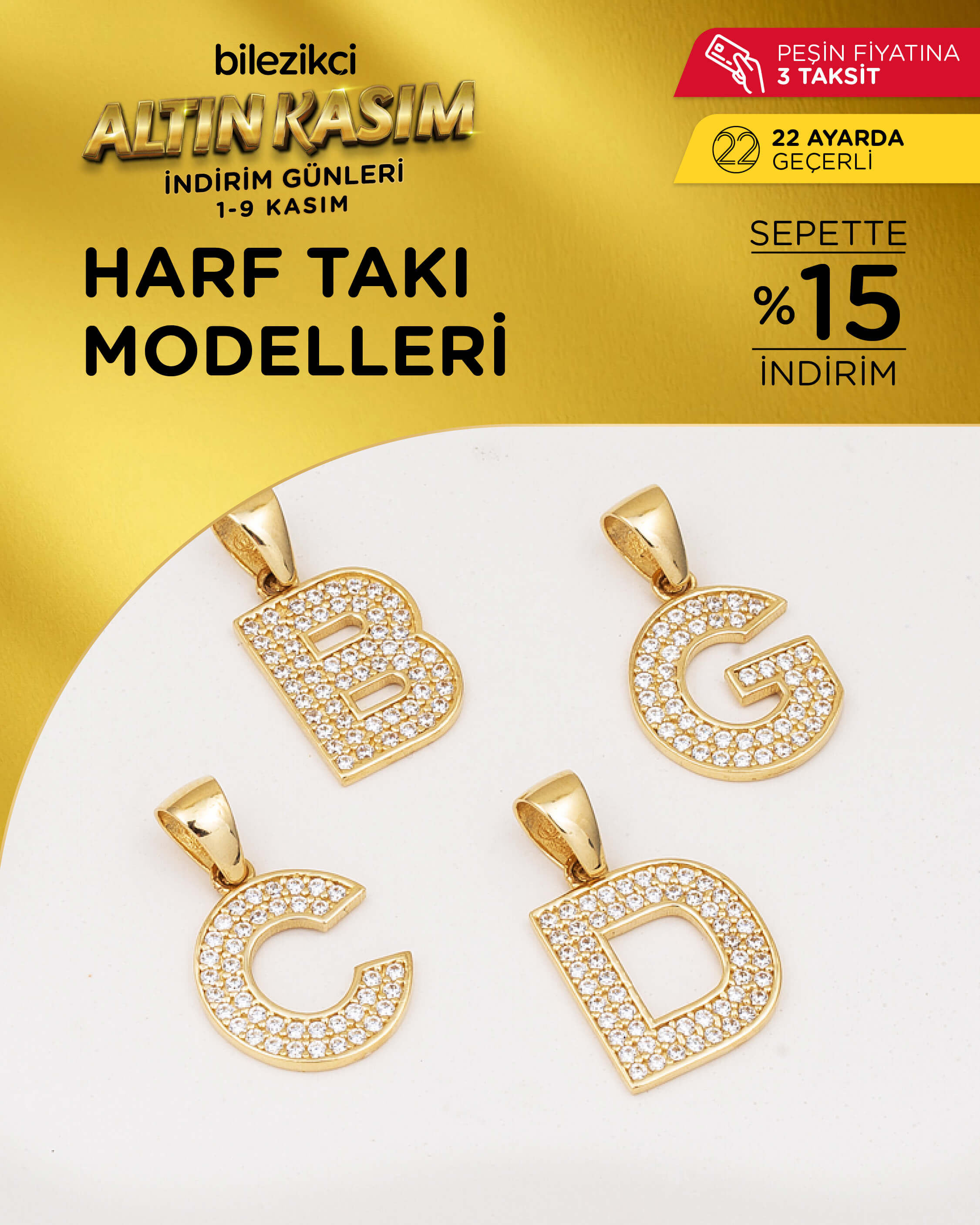 altın kasım harfli kolye indirimleri