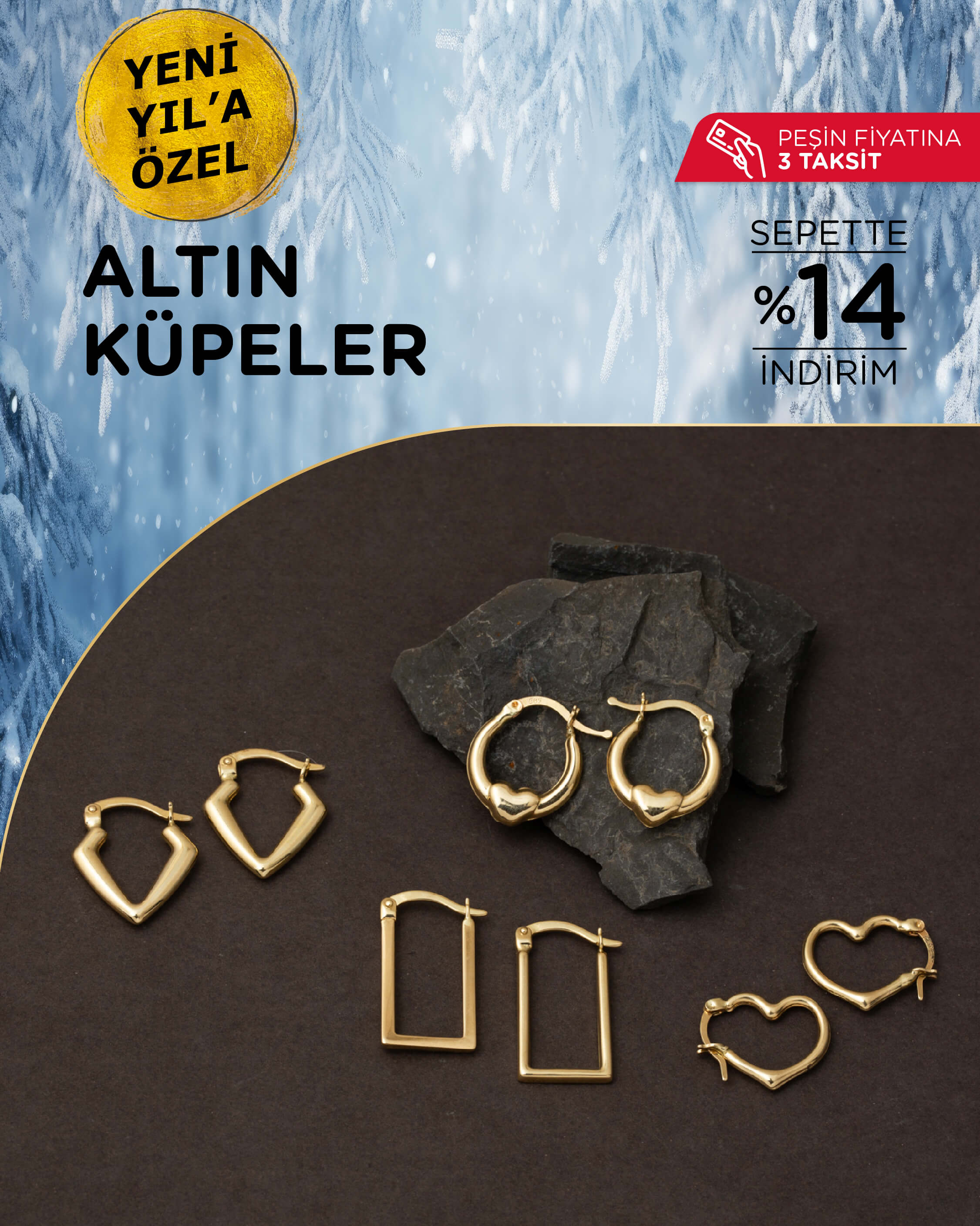 yeni yıla özel indirimli küpe modelleri ve fiyatları