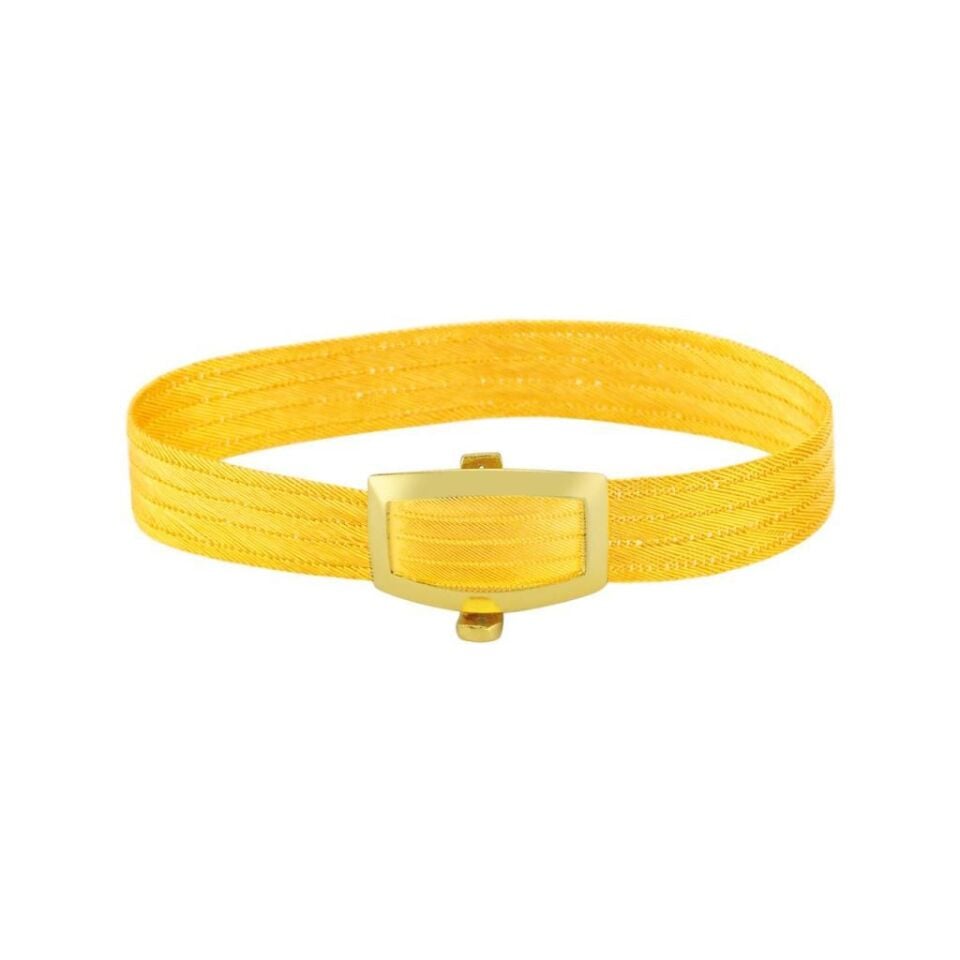 5 Sıralı Taşsız Trabzon Hasır Gümüş Set