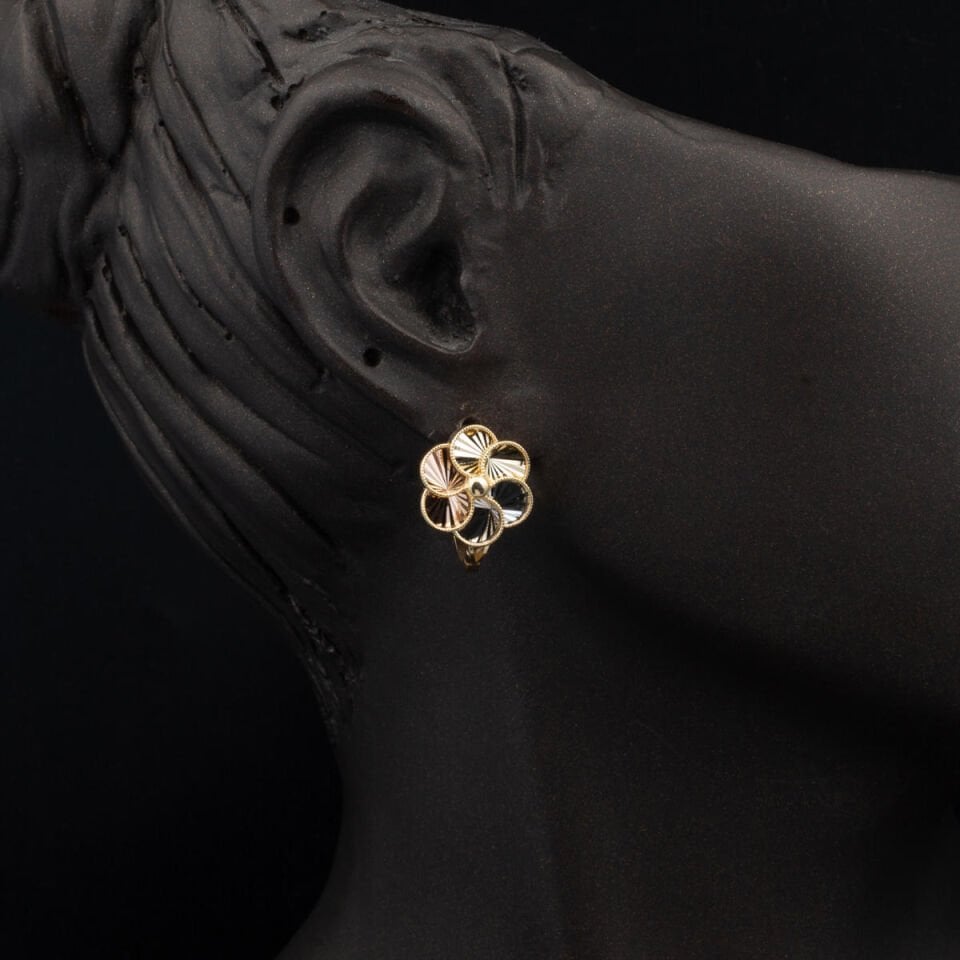 Therapy 14 Ayar Altın Kolye Küpe Set