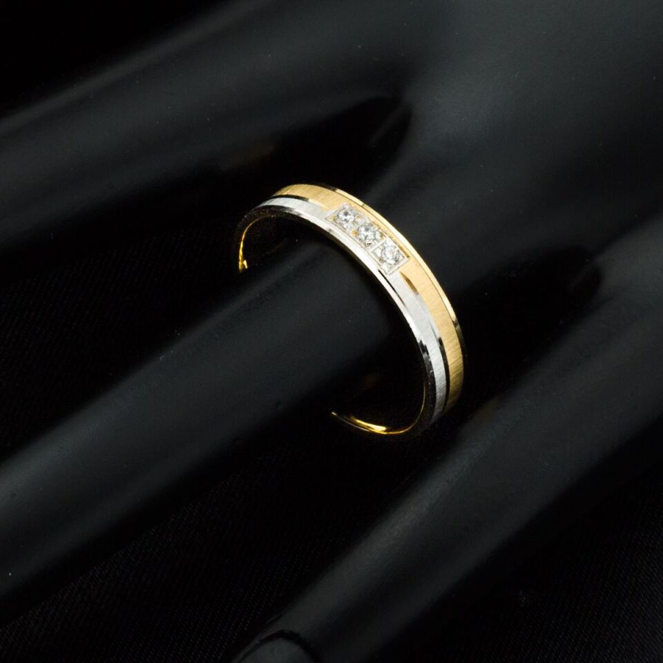 Elişi 14 Ayar Altın Alyans Takımı