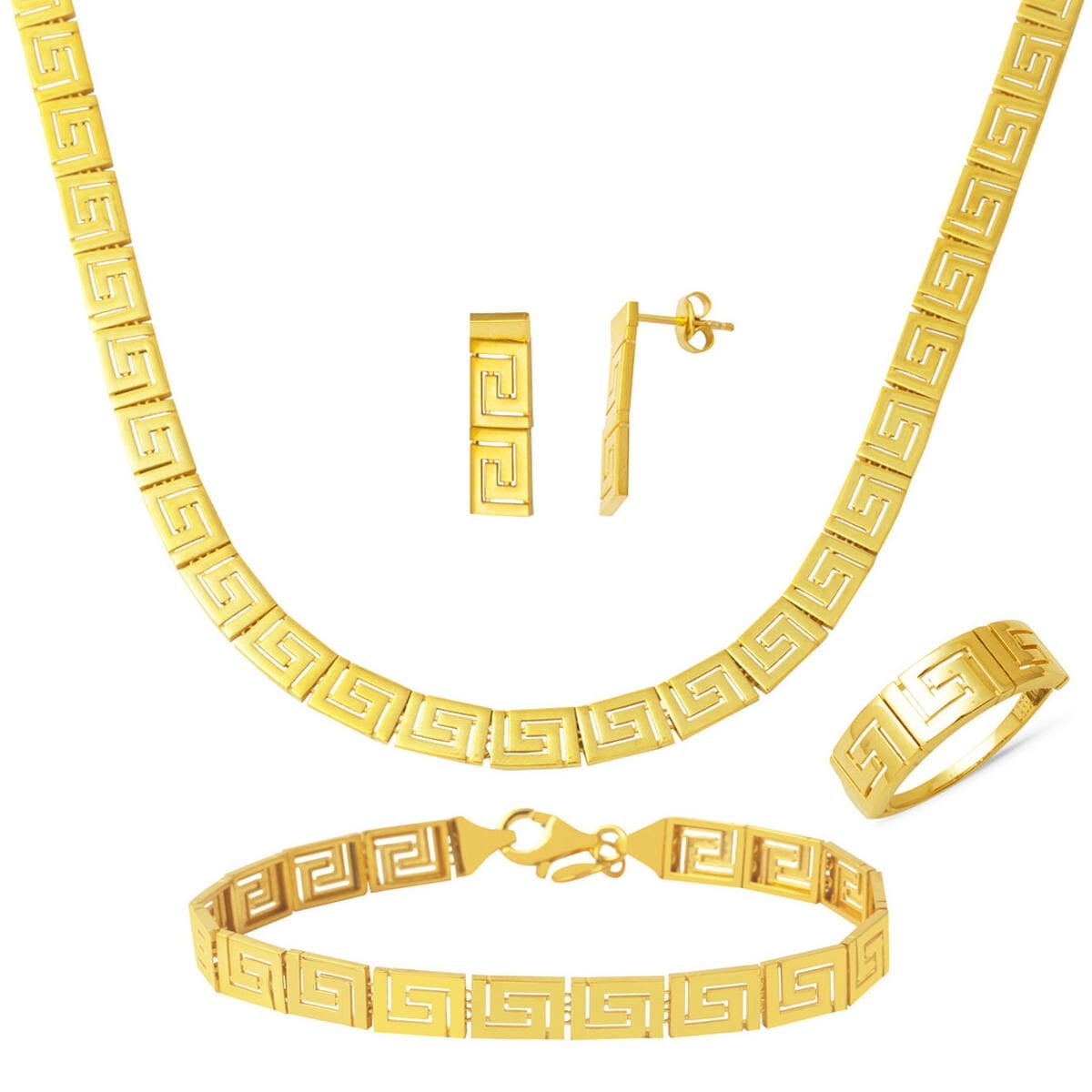 Versage 14 Ayar Taşsız Altın Düğün Takı Seti