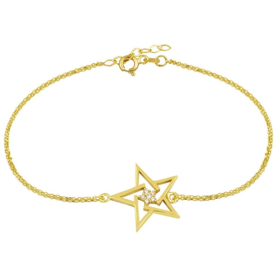 Yıldız Tasarım Altın Bileklik