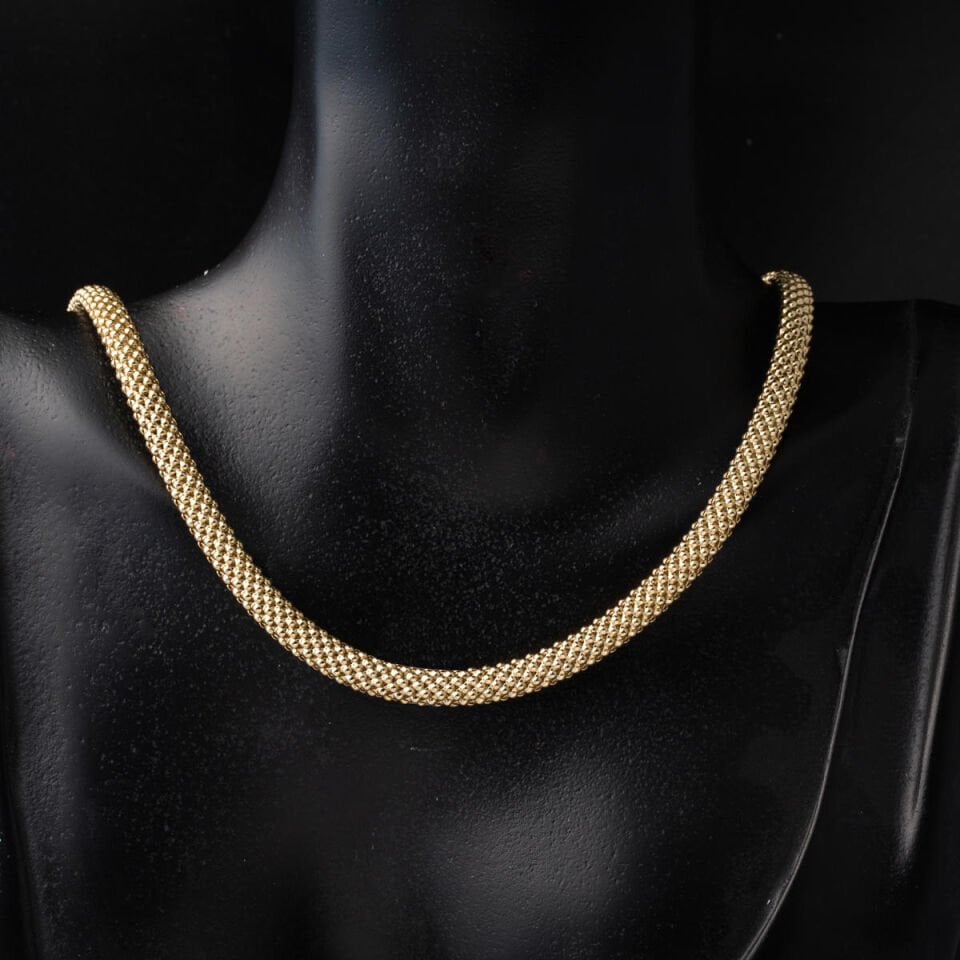 Jesica Kadın 14 Ayar Altın Takı Seti