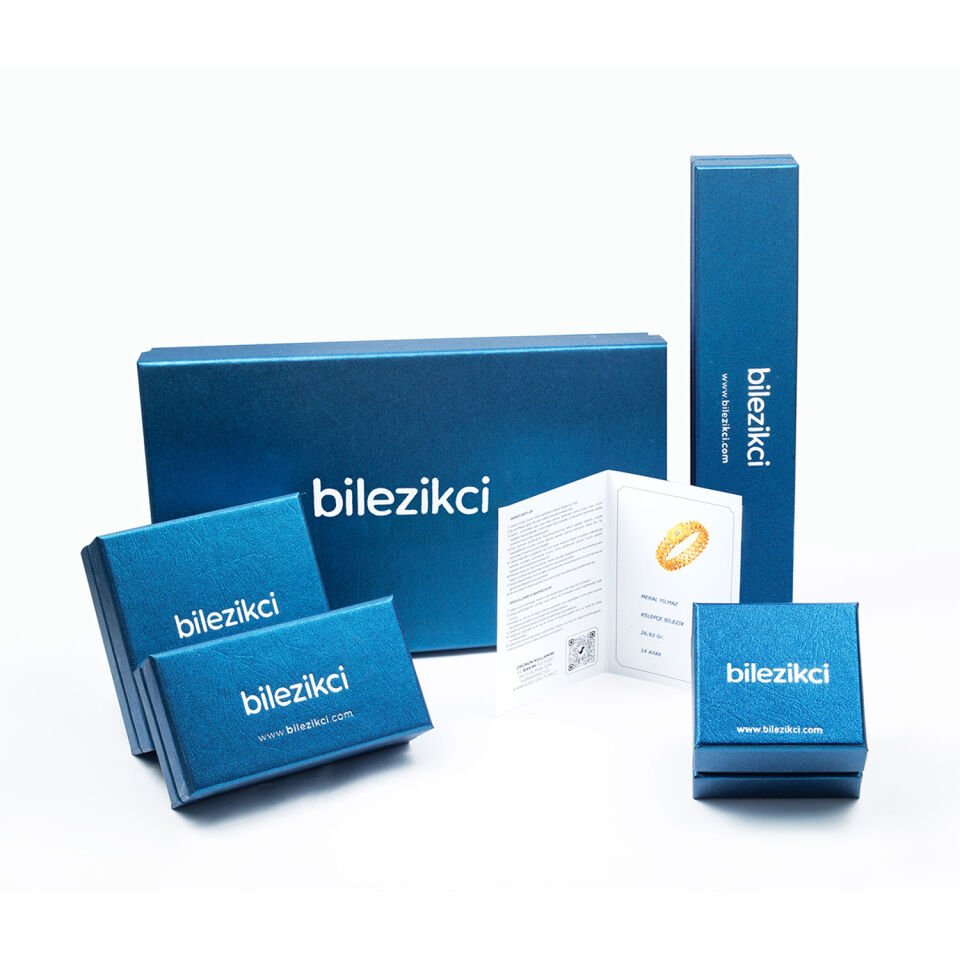 Asti İncili Beyaz Altın Kolye