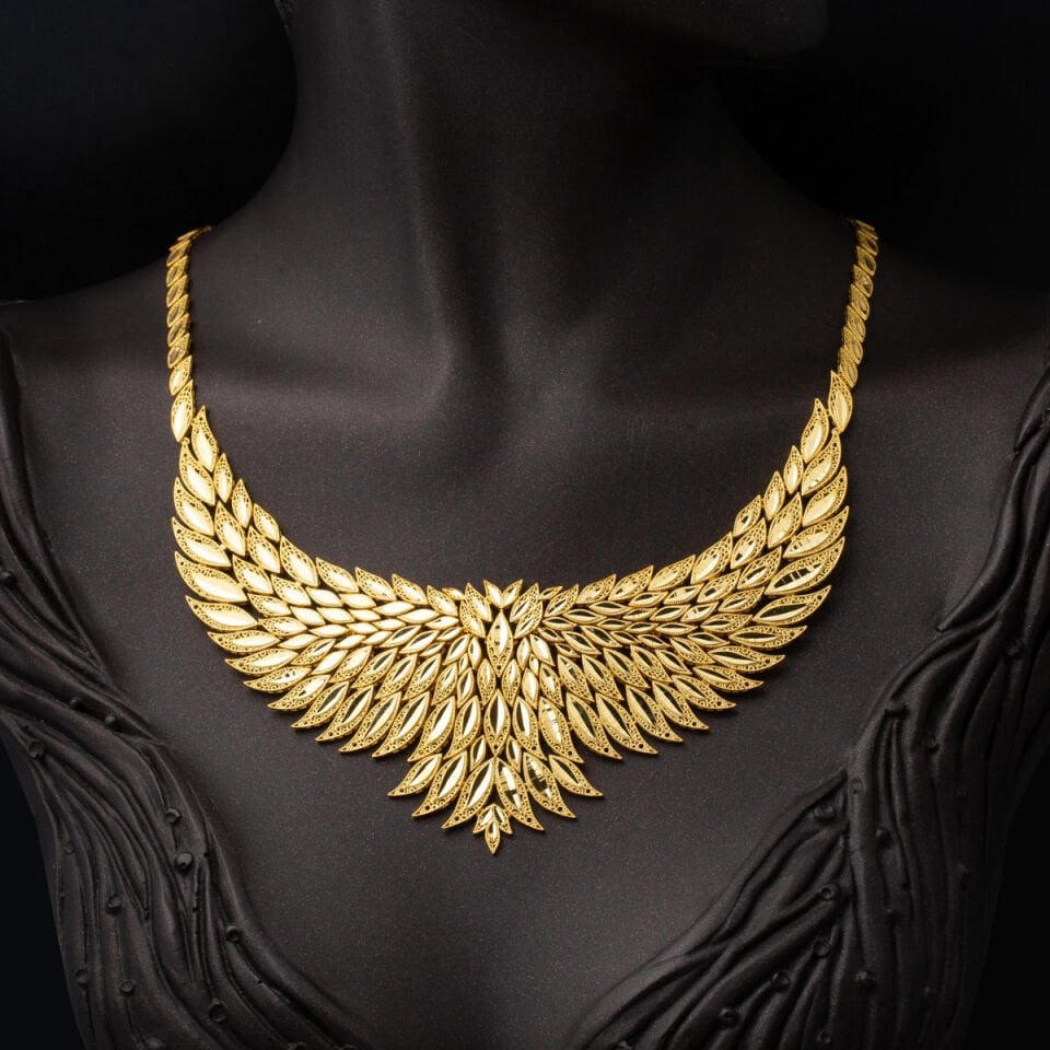 Anka 14 Ayar Altın Taşsız Düğün Takı Seti