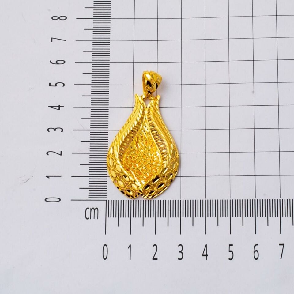 Lale Tuğra Taşsız Altın Kolye