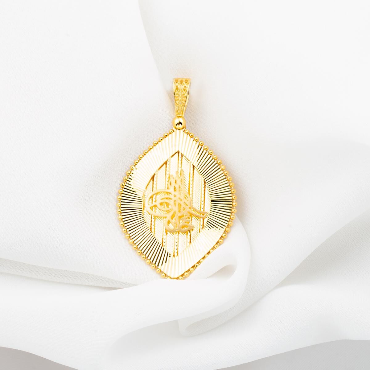 Göz Tuğra Altın Kolye Ucu