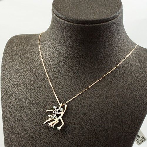 Jival Tango 14 Ayar Rose Altın Kolye