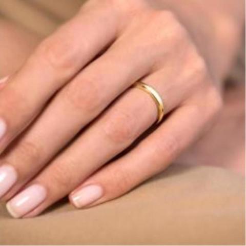 3 mm. Enli Klasik Düz Alyans Takımı