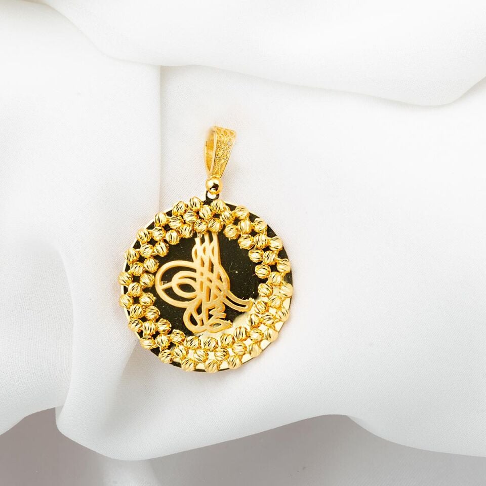 Dorissa Tuğra Altın Kolye Ucu