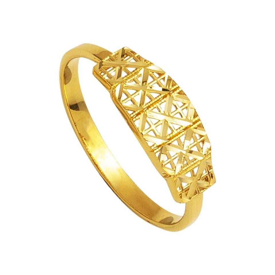 Telkari 14 Ayar Altın Yüzük