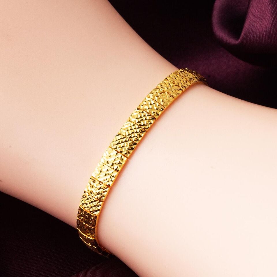 Balıksırtı 22 Ayar Altın Bileklik