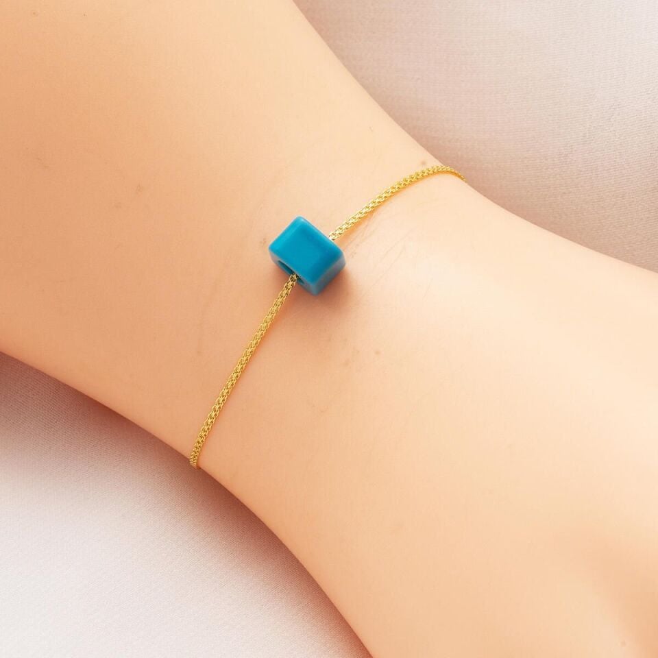 Güverse 14 Ayar Altın Zincir Bileklik