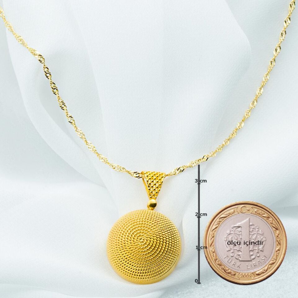 Beypazarı 14 Ayar Mini Boy Altın Kolye