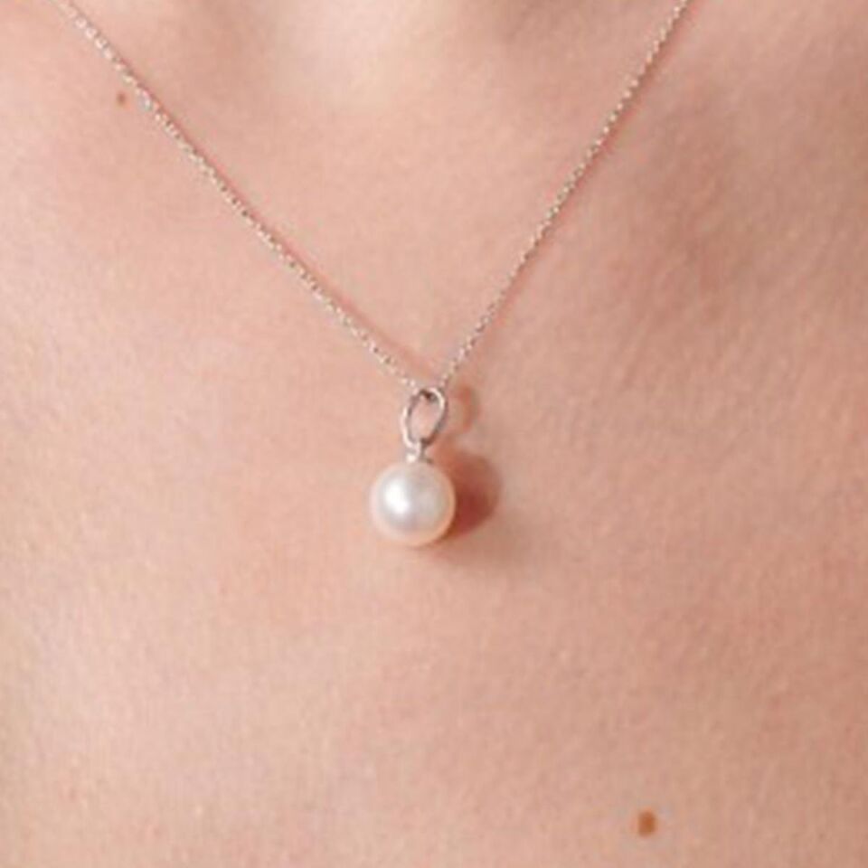 Pearly İncili Altın Kolye