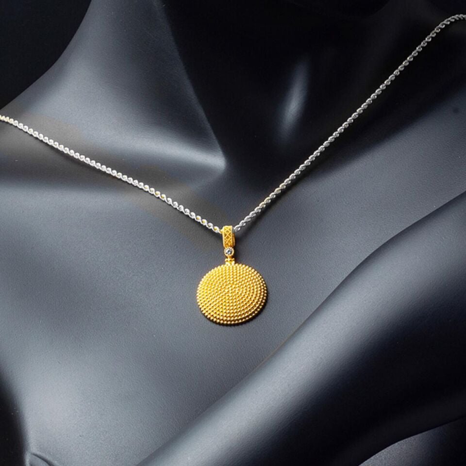 Beypazarı 14 Ayar Altın Tılsım Kolye Ucu