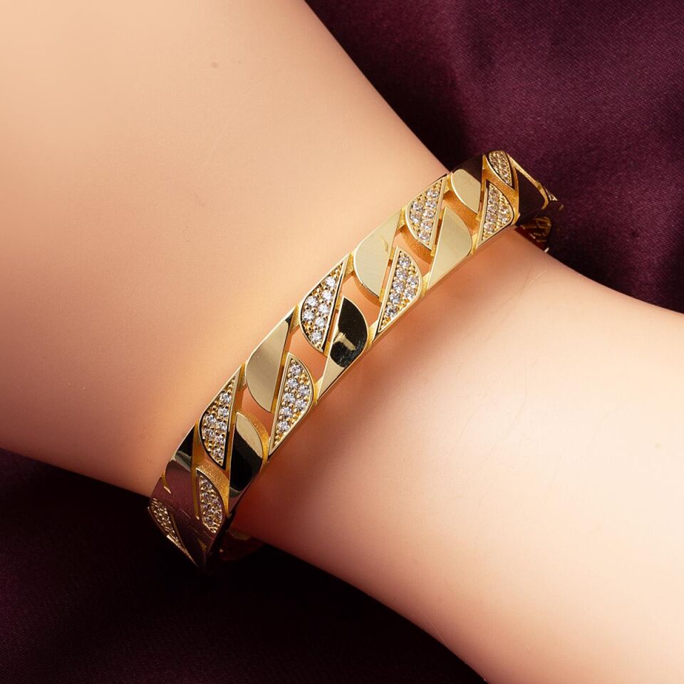 My Mood 14 Ayar Kelepçe Altın Bilezik