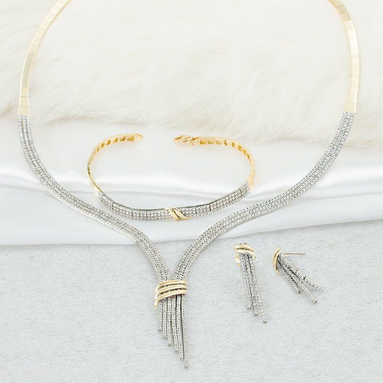 3 Sıralı 14 Ayar Altın Suyolu Set