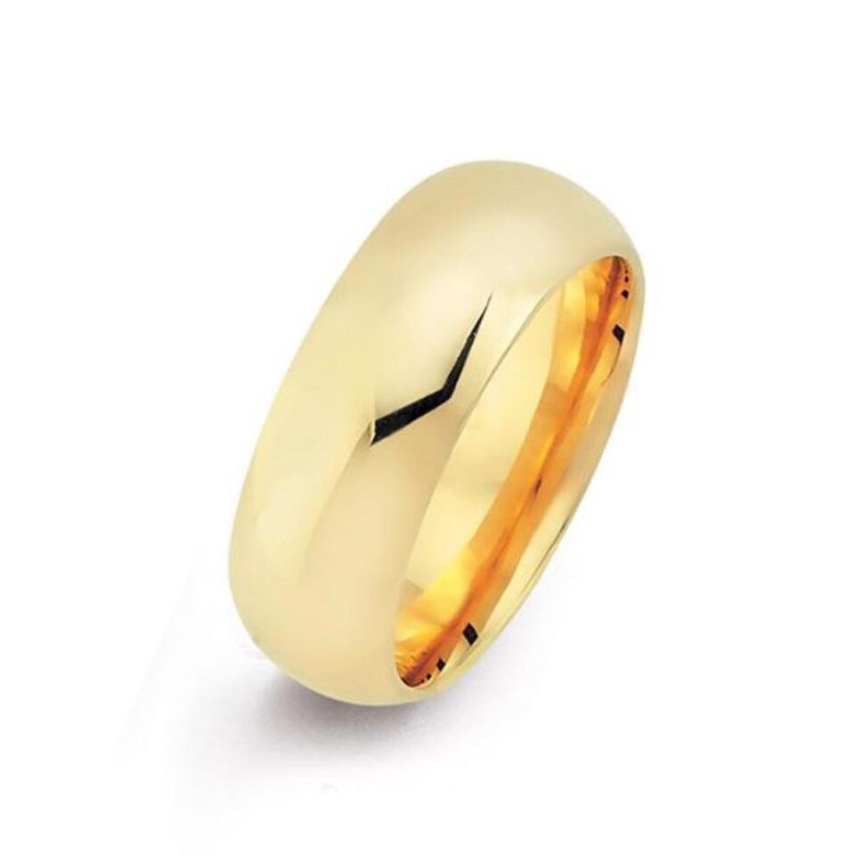 7 mm Enli 14 Ayar Altın Evlilik Yüzüğü