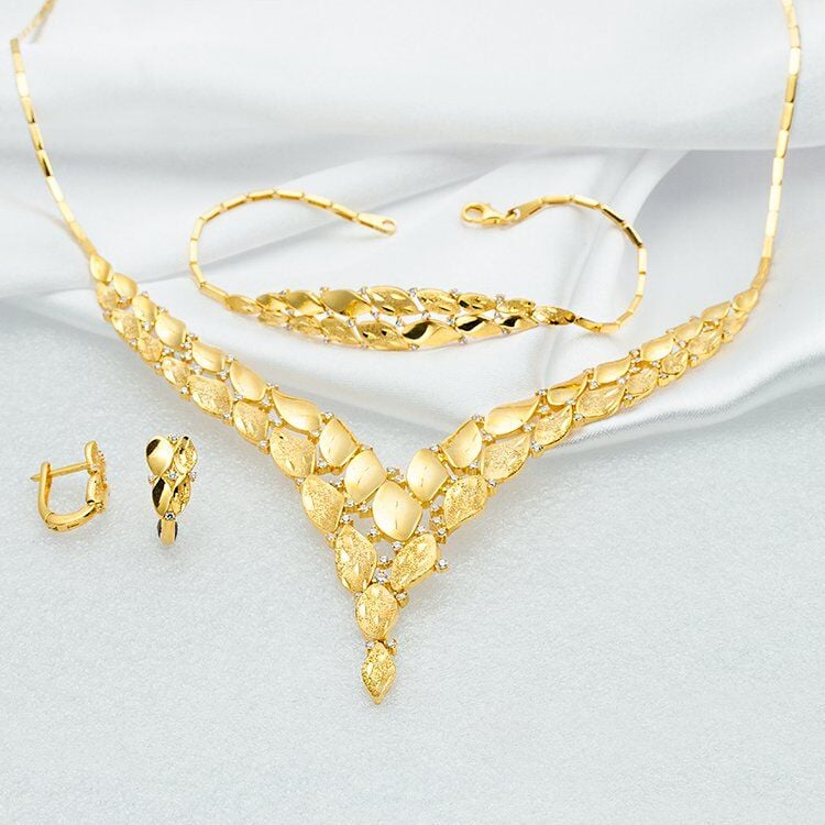 Favori Gold 14 Ayar Sarı Altın Set