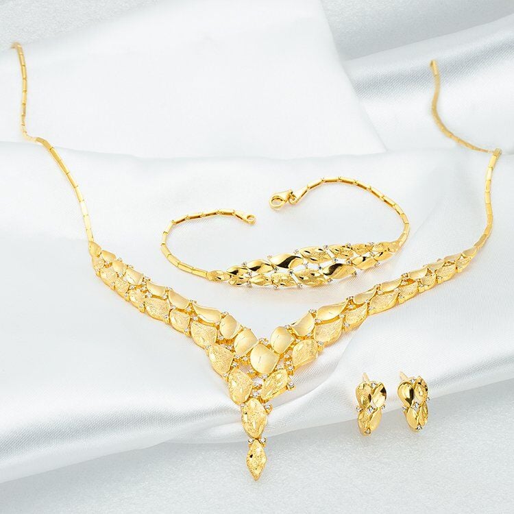 Favori Gold 14 Ayar Sarı Altın Set
