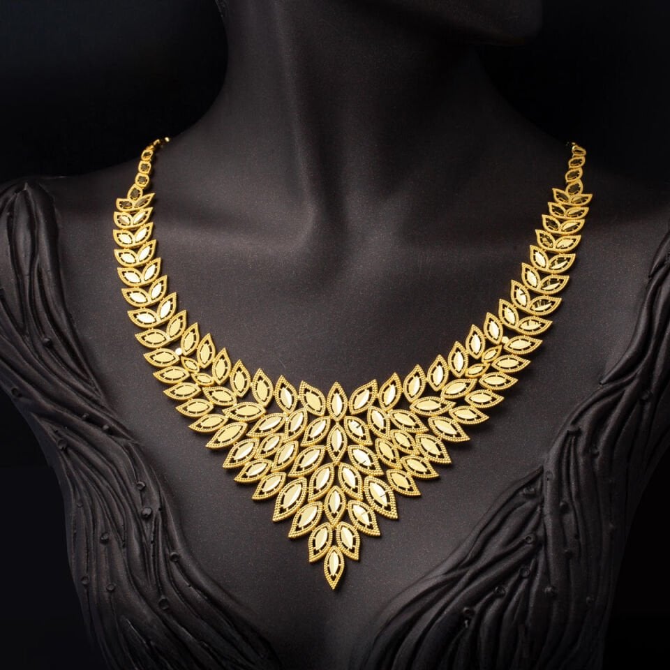 14 Ayar Altın Modern Taşsız Düğün Seti