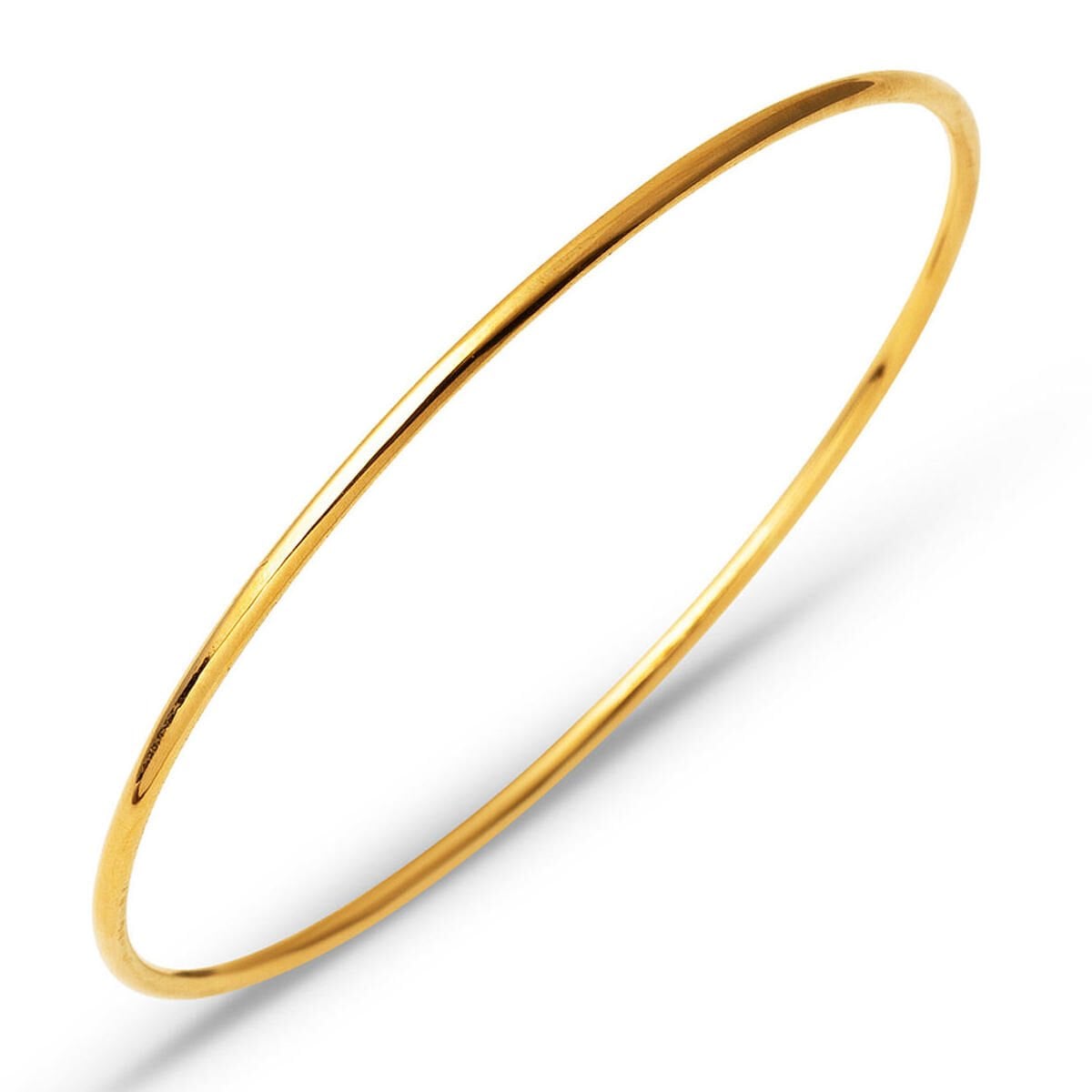 22 Ayar Sade Düz Ajda Tel Bilezik 6 Gr.