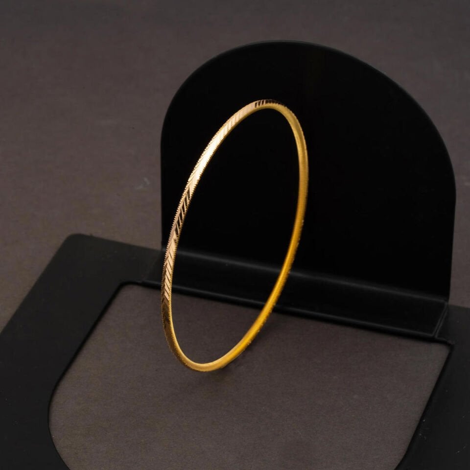 Başak Model 22 Ayar Ajda Altın Bilezik 6 Gr.