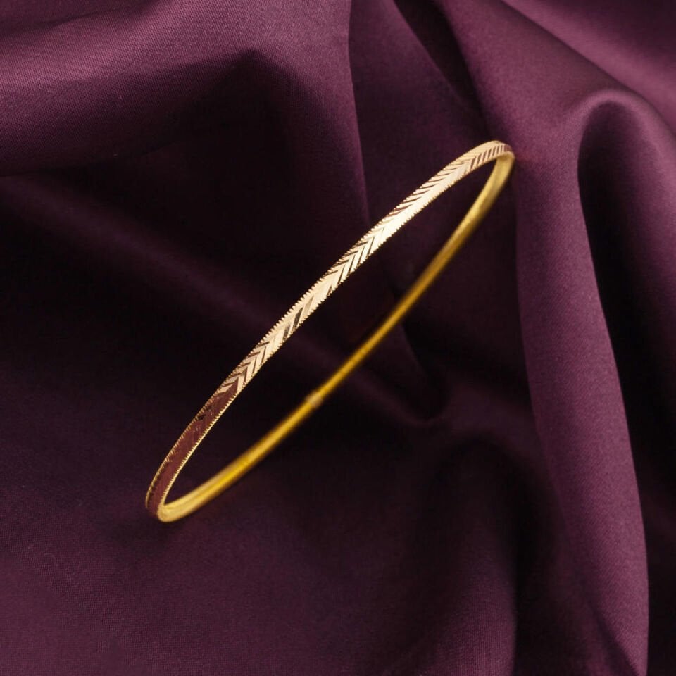 Başak Model 22 Ayar Ajda Altın Bilezik 6 Gr.