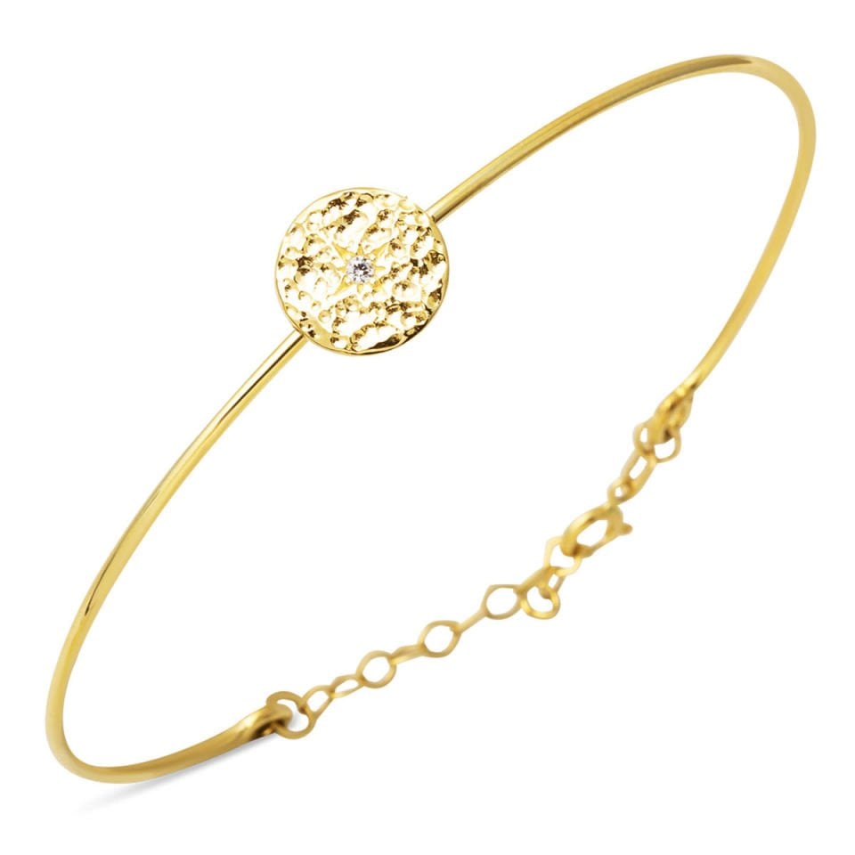 Modern İnce Spor Altın Bilezik 14 Ayar