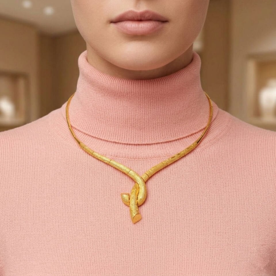 Muson 14 Ayar Altın Gerdanlık