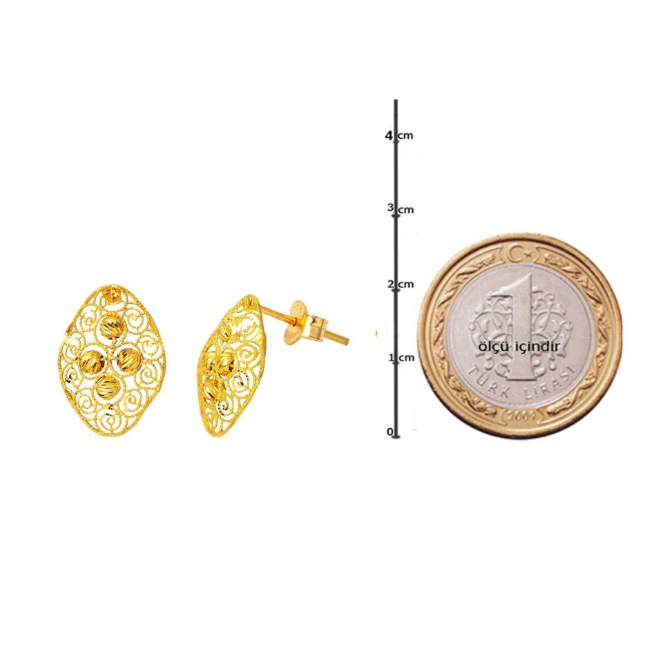 Hürrem Sultan 22 Ayar Altın Takı Seti