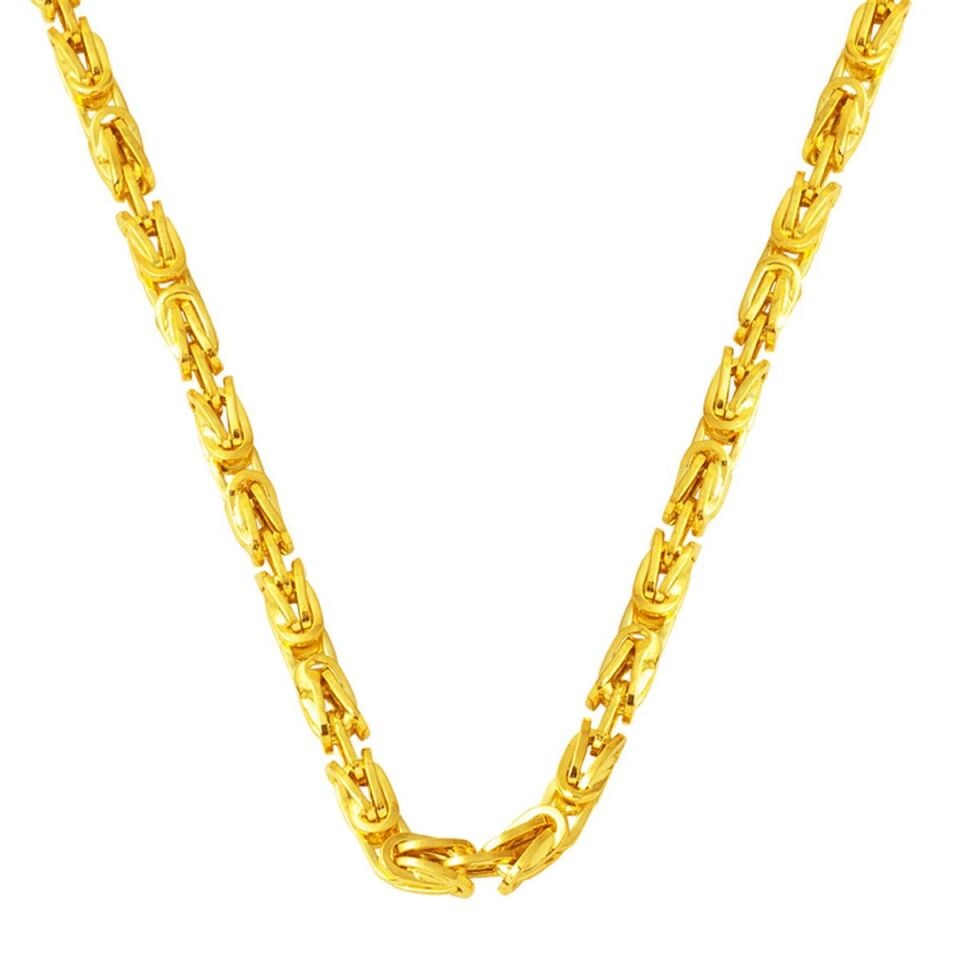 22 Ayar Altın 2 mm Kral Zincir 60 cm