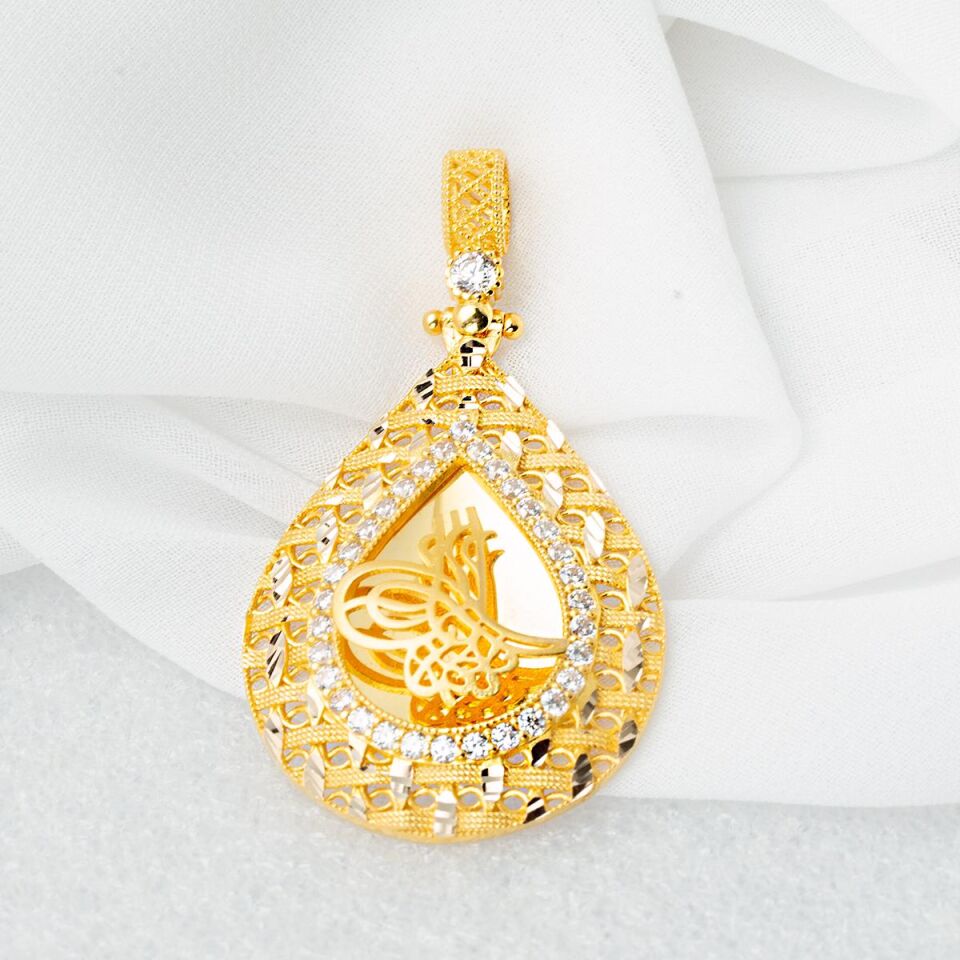 Damla Tuğra 14 Ayar Altın Kolye Ucu