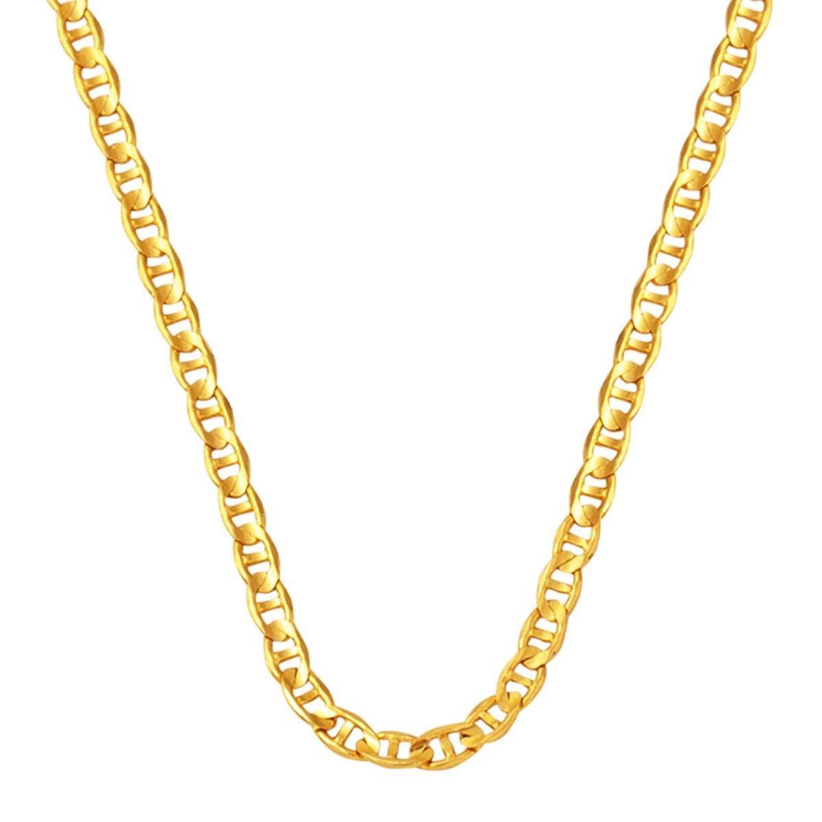 22 Ayar Mariner Altın Zincir - 60 cm