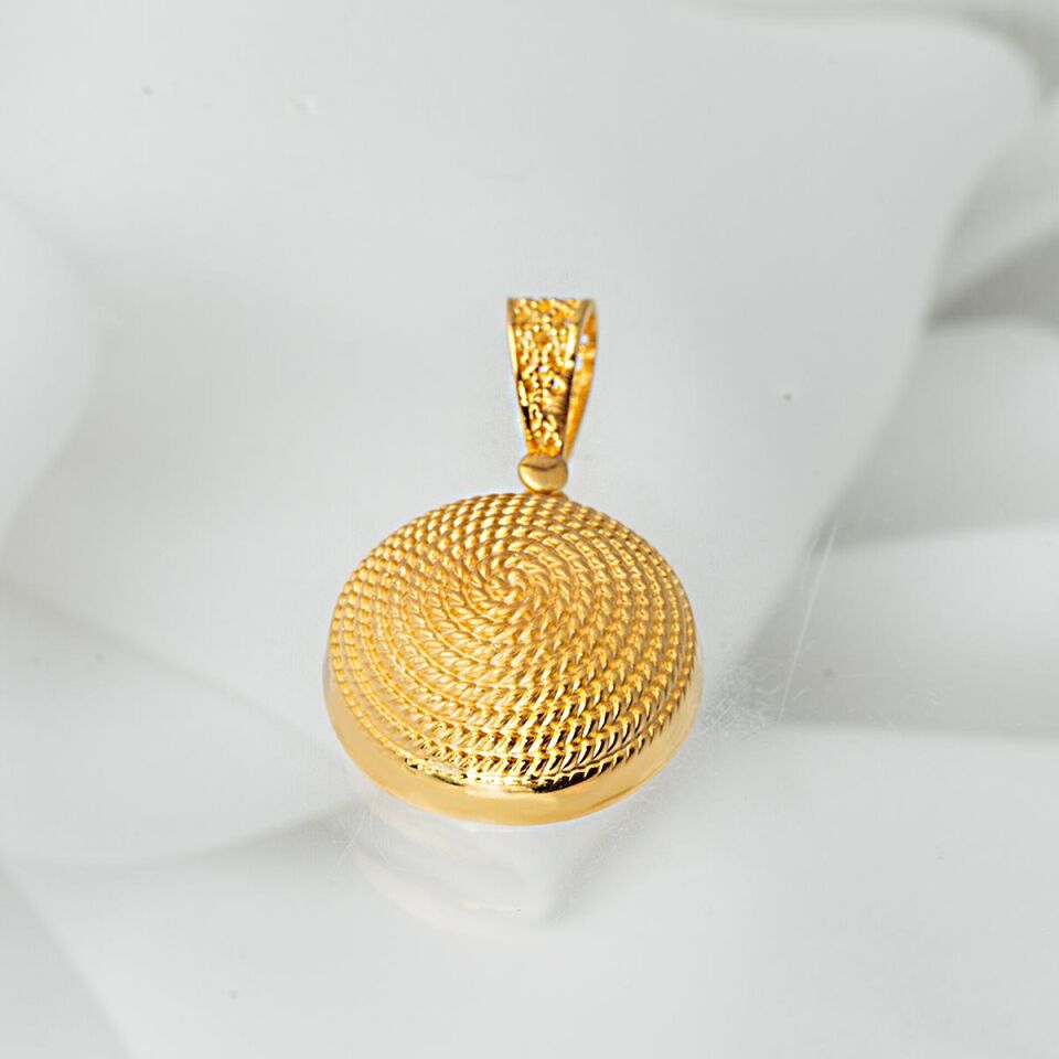 Beypazarı 14 Ayar Midi Altın Kolye Ucu