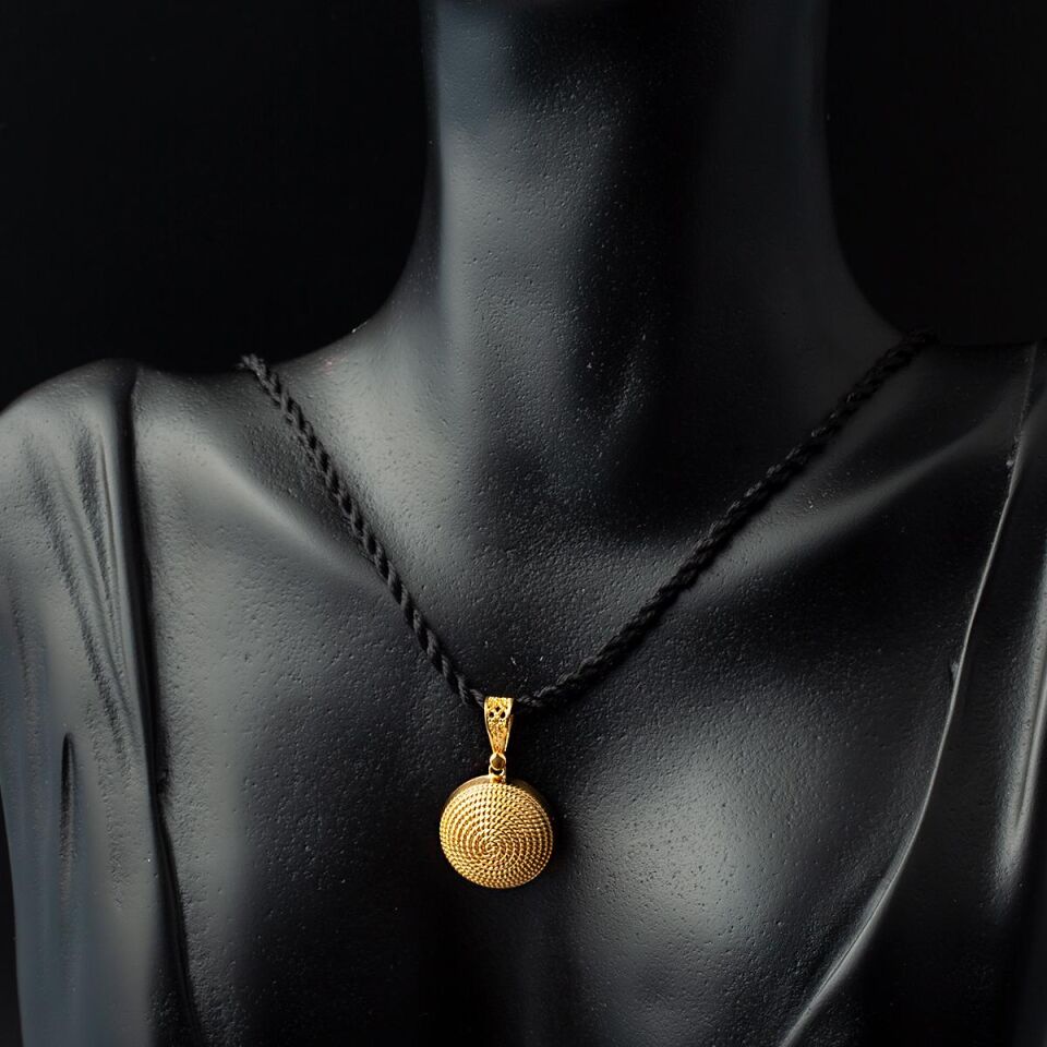 Beypazarı 14 Ayar Midi Altın Kolye Ucu