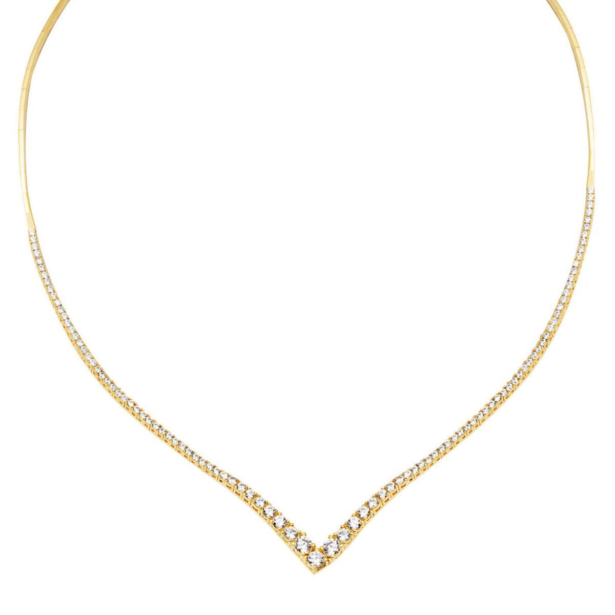 Altın Suyolu Gerdanlık Kolye